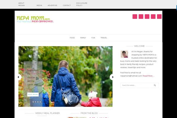 Site using Simply Pinterest plugin