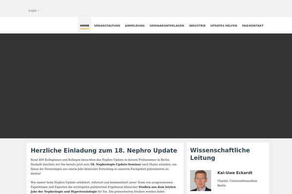 Highend theme site design template sample