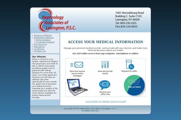 nephrologyassociateslex.com site used Nep