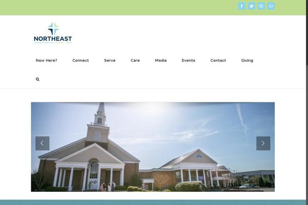 Site using Sermon Manager plugin