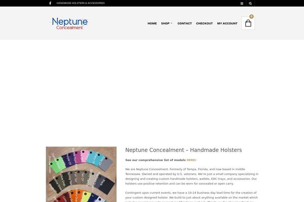 The Retailer theme site design template sample