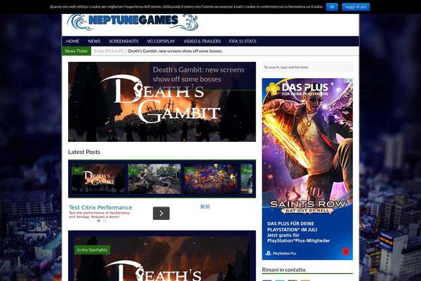 MH Magazine theme site design template sample