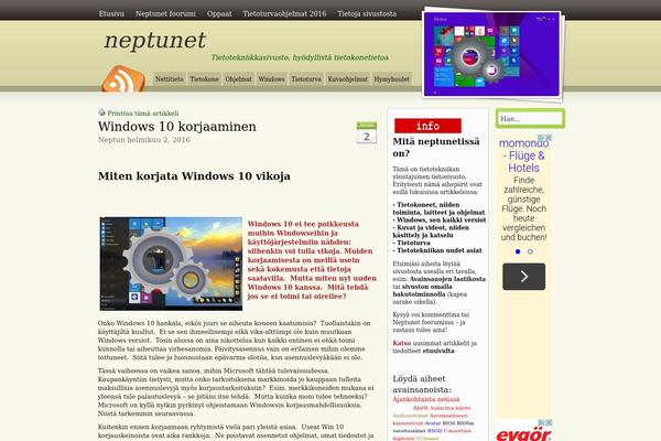 Site using WP-Print plugin