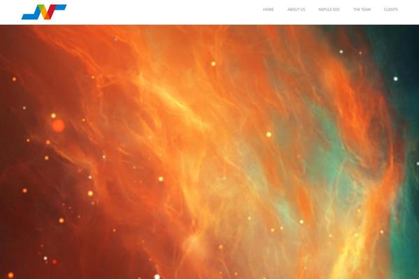 Visia theme site design template sample