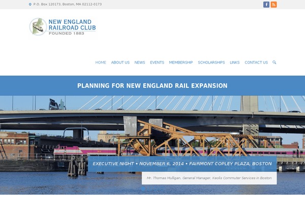nerailroadclub.com site used Interface Pro