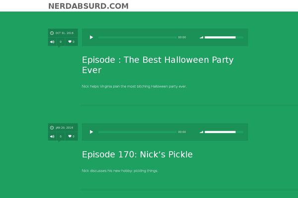 Shift theme site design template sample