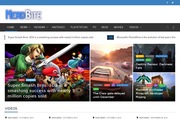 Newspaper theme site design template sample