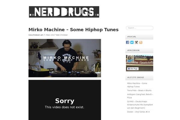 Neuro theme site design template sample