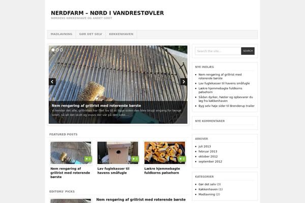 Project Ar2 theme site design template sample