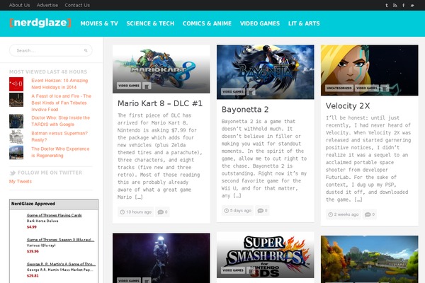 Bayside theme site design template sample