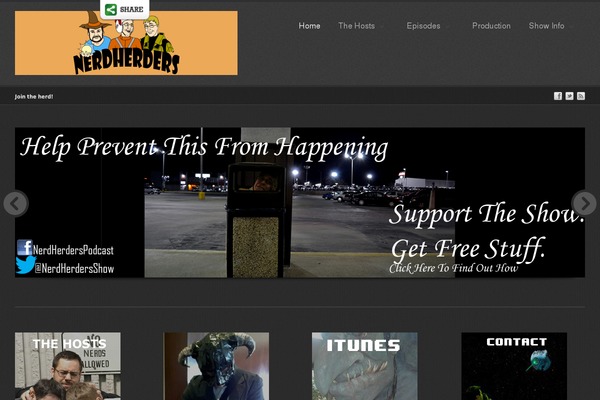 nerdherderspodcast.com site used Eclipse Pro