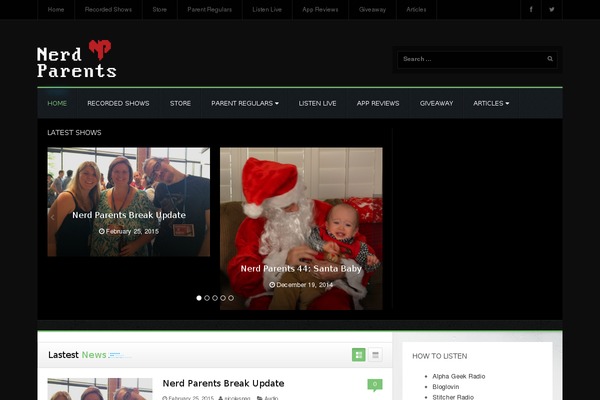 nerdparents.com site used Dw-gamez_1.0.3_theme