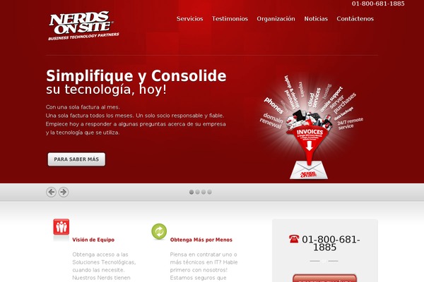 Inspire theme site design template sample