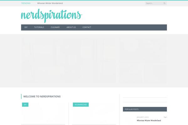 SmartMag theme site design template sample