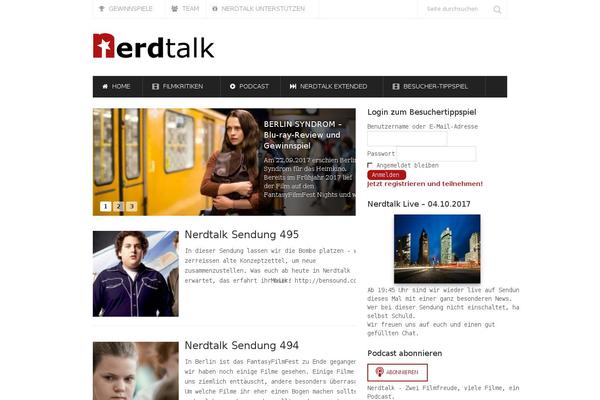 Site using Podlove Podcast Publisher plugin
