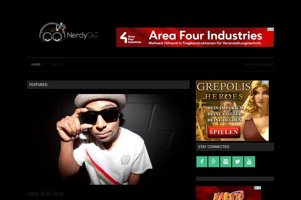 Magazine Pro theme site design template sample