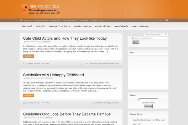 Site using Expanding Archives plugin
