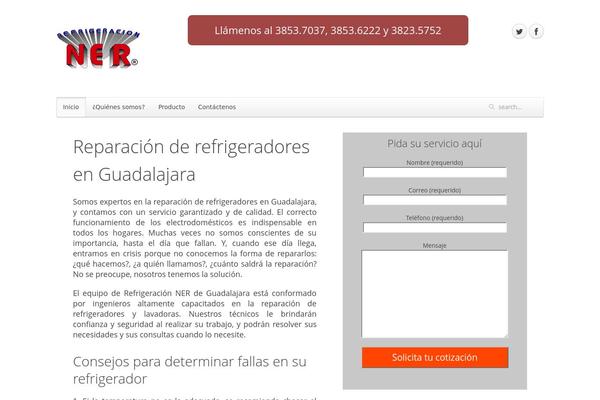 Nano3 theme site design template sample