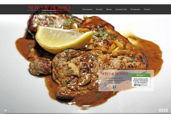 Lezzatos theme site design template sample