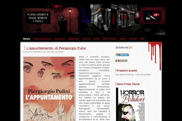 Zombie Apocalypse theme site design template sample