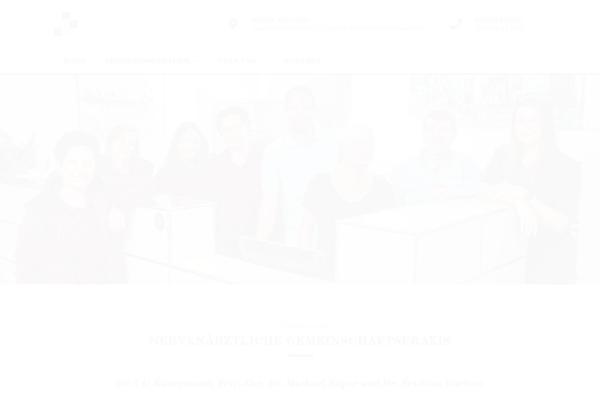 Fonts theme site design template sample