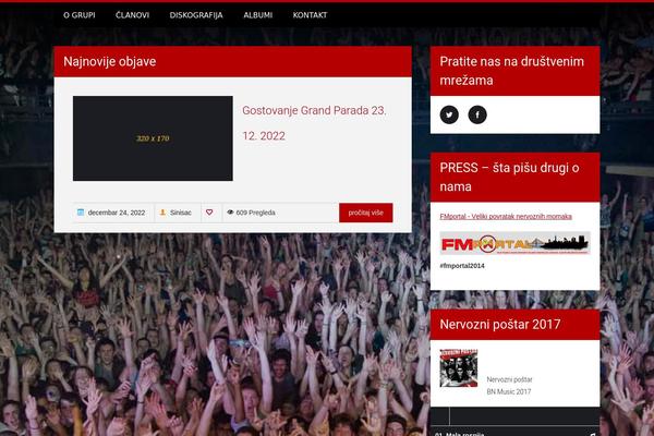 nervoznipostar.com site used Stereo Club