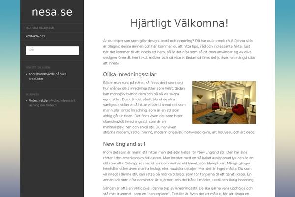 Juxter theme site design template sample