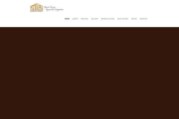 Salient Child theme site design template sample