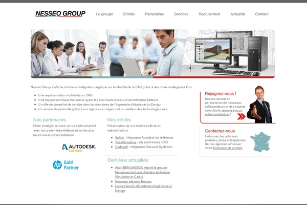 Vulcan theme site design template sample