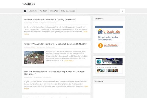 Goodnews 5.5 theme site design template sample