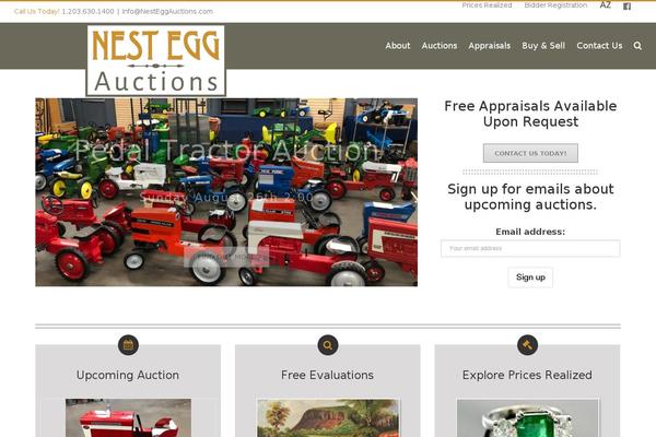 Avada theme site design template sample