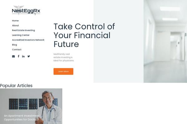 Site using Js_composer_salient plugin
