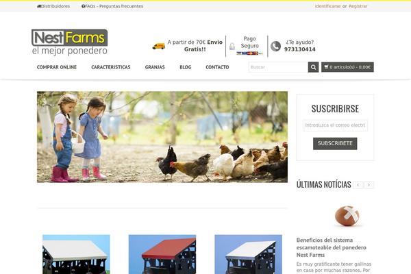 Venedor theme site design template sample