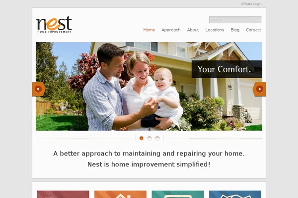 Golden Eagle theme site design template sample