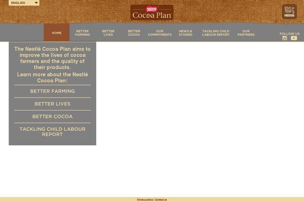 nestlecocoaplan.com site used Nestlerebuild