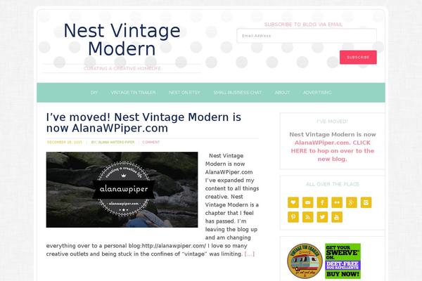 Modern Blogger Pro theme site design template sample