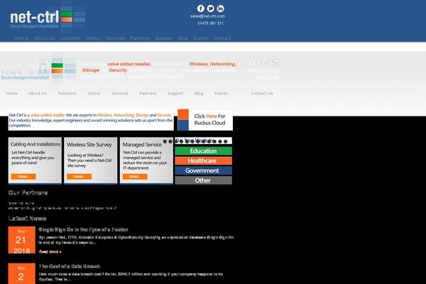 Site using Tiny Carousel Horizontal Slider plugin