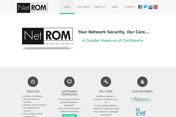 Ventus theme site design template sample
