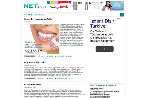 net-saglik.com site used Ns