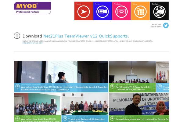 One Touch theme site design template sample