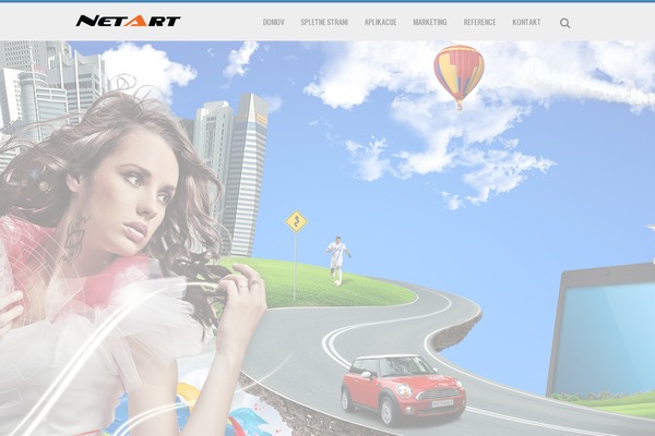 netart.si site used Divine