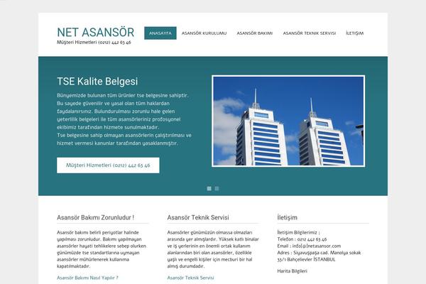 zeeNoble theme site design template sample