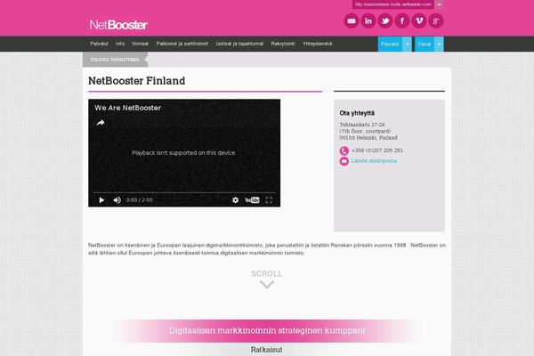netbooster.fi site used Netbooster_groupe