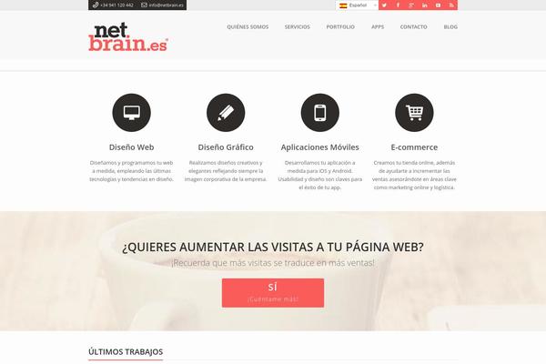 Bostan theme site design template sample