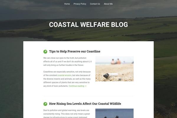 Padhang theme site design template sample