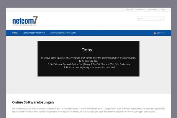 Aqua theme site design template sample