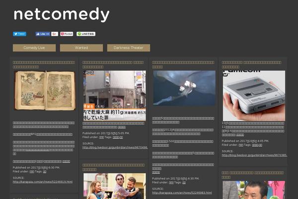 Site using WP Social Bookmarking Light plugin