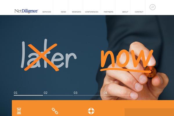 netdiligence.com site used Wp-amilia