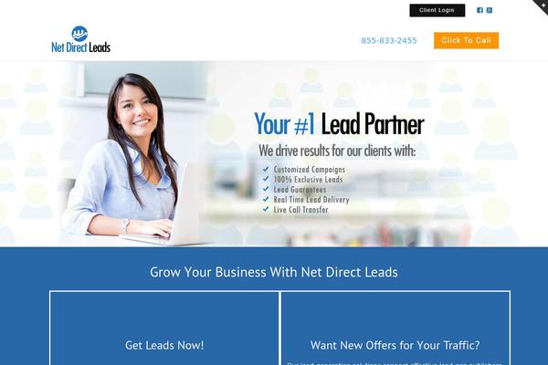 netdirectleads.com site used Inspira