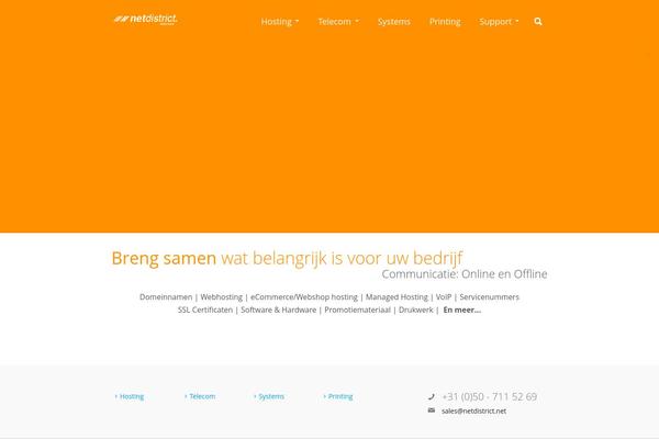 netdistrict.net site used Tfingi